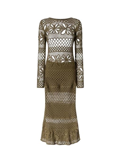 Long crochet dress with openwork Pinko | 104731-A2FF.X26